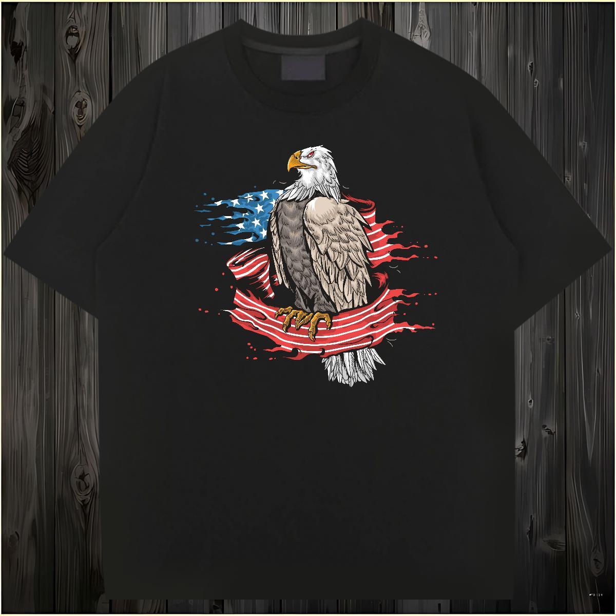 DIY Customized T-Shirts 230g 100% Cotton cool Summer Casual Tees Shirts Round Neck Short Sleeve Classic Men Clothes T-Shirt Customized Print