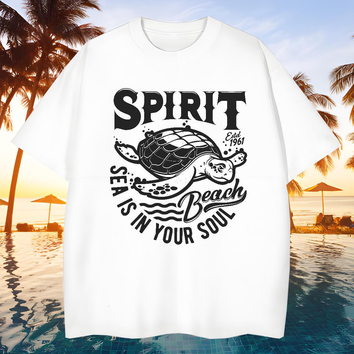 Cool Design Men Tops Tees 230g Cotton T Shirt For Man High Street Hip Hop Breathable Crew Neck Customized Print 2024 Designer Wear