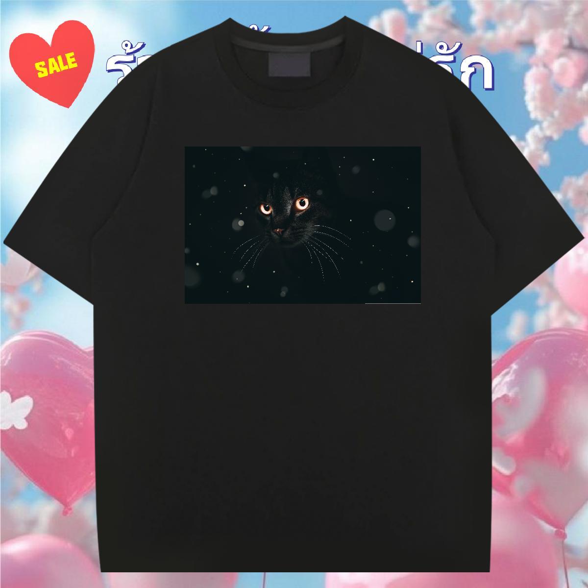 2024 Designer Man T Shirts 230g 100% Cotton cat Casual Beach Tee Shirt Round Neck Short Sleeve Soft Men Tops Tees Custom Printing