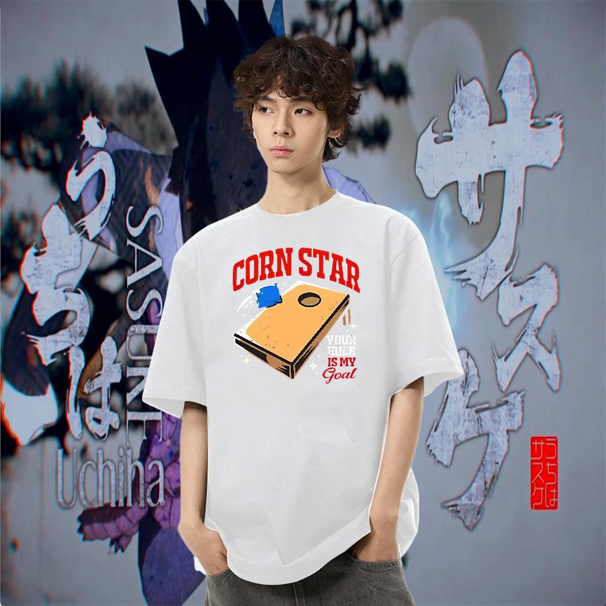 TOP Quality Tshirt for Man Woman 230g 100% Cotton Hip Hop Street letter DIY Anime Breathable Short Sleeve Customized Man T Shirts Tops