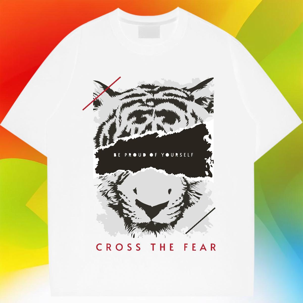 Popular T-Shirts Breathable Crew Neck Women Tees Custom Printed Spring Summer 230g Pure Cotton TOP Quality Tee Shirt