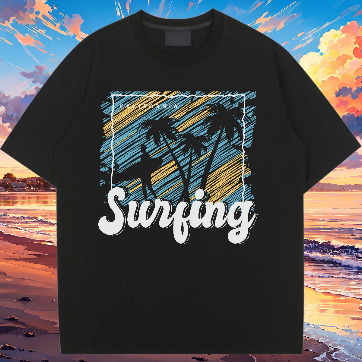 Nice T shirt Short sleeve Soft Women Tshirts Cartoon Anime tree Casual Sport 230g Pure Cotton New Arrival Clothings