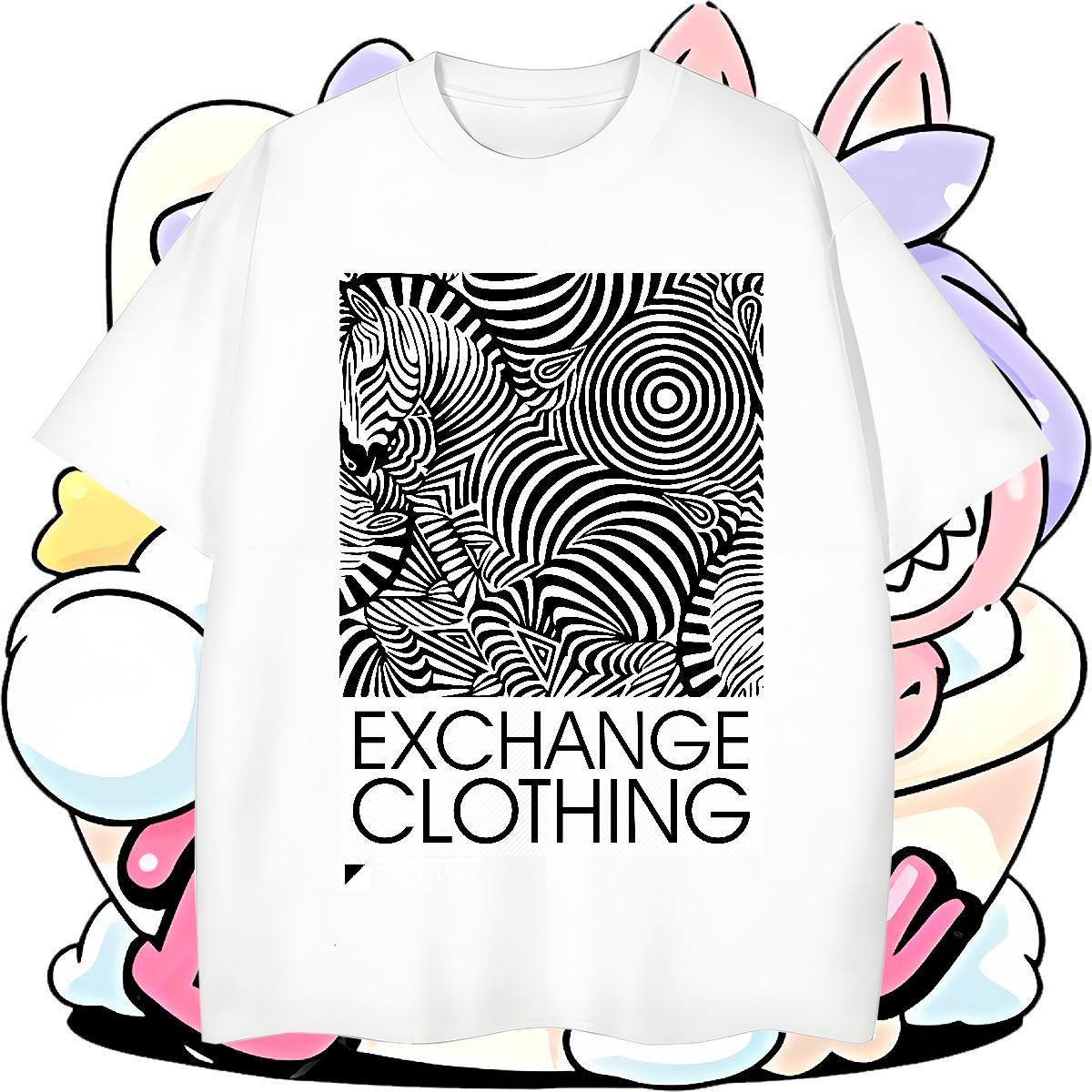 Cool Design Couples T Shirts 100% Cotton 230g Street zebra Skull Short Sleeve O-Neck 2024 Summer Men T Shirts Tops Shirt