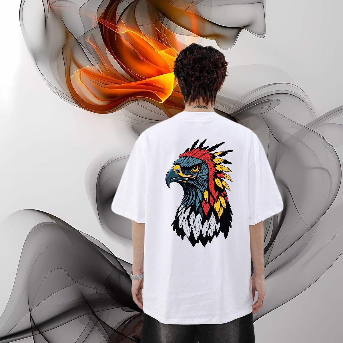 Fashion Designer Man T Shirts 230g Pure Cotton chicken Sport Tops Tees Breathable Crew Neck Brand Tshirt for Man Woman Custom Printed