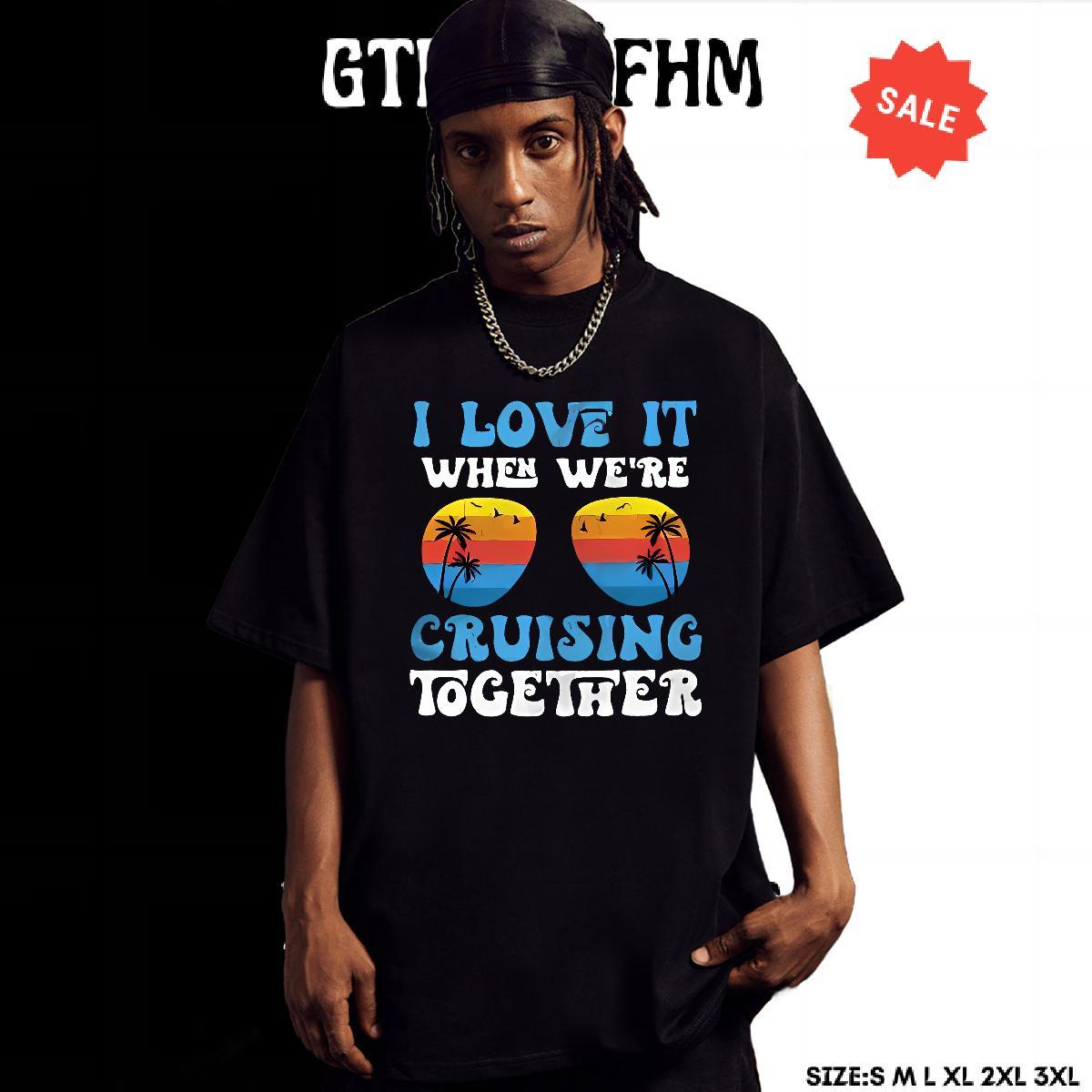 TOP Quality Couples T Shirts 230g 100% Cotton Street wear Hip Hop sea Anime Print Breathable Short Sleeve Designer Fashion Man T Shirts Tshirts