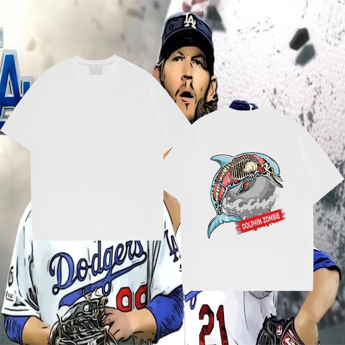 Casual New T-Shirts 100% Cotton 230g Halloween Street Tops Shirt Breathable Cool Design Men Tshirts Custom Anime