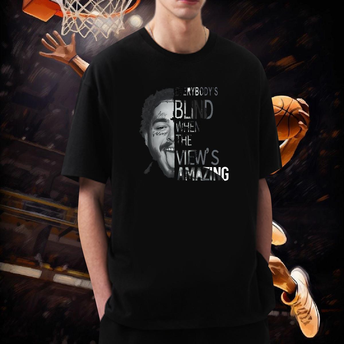 T Shirts Men 100% Cotton 230g portrait Casual O Neck Short Sleeves Anime Print Men Clothes T-Shirt Fashion Design High Quality Tee Shirt