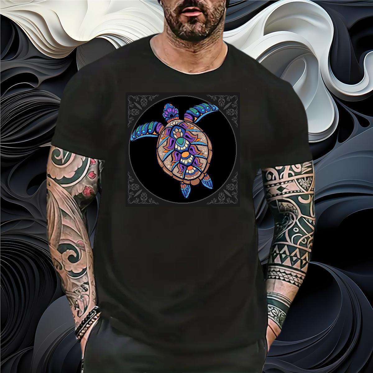 Casual New Man T Shirts 230g Cotton tortoise Street Wear Polos Pure Cotton Wholesale Men Tshirts Plus Size Custom