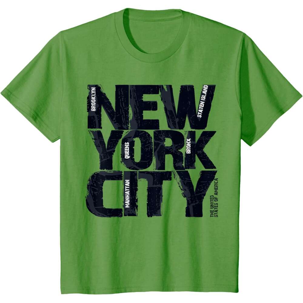T shirt Mens I Love York, Cool Retro New York City Graphic Design T-Shirt shirts tshirt graphic tee Casual tops summer clothes Short sleeve Free shipp