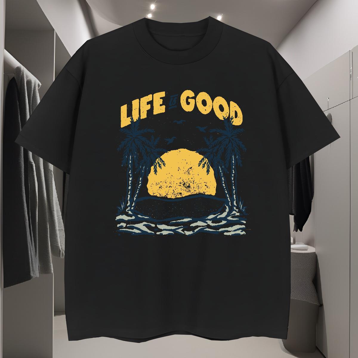 T Shirts Men 230g 100% Cotton tree Hip Hop Crew Neck Breathable Custom Big Size Men Tshirts DIY Unisex Top Tees