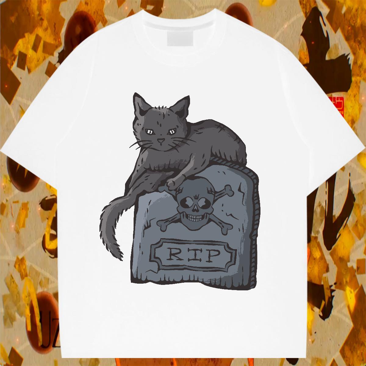 Brand Womens T Shirts Breathable Short Sleeve Women Tees Customized cat Street Casual 100% Cotton 230g Factory Direct Top Tees