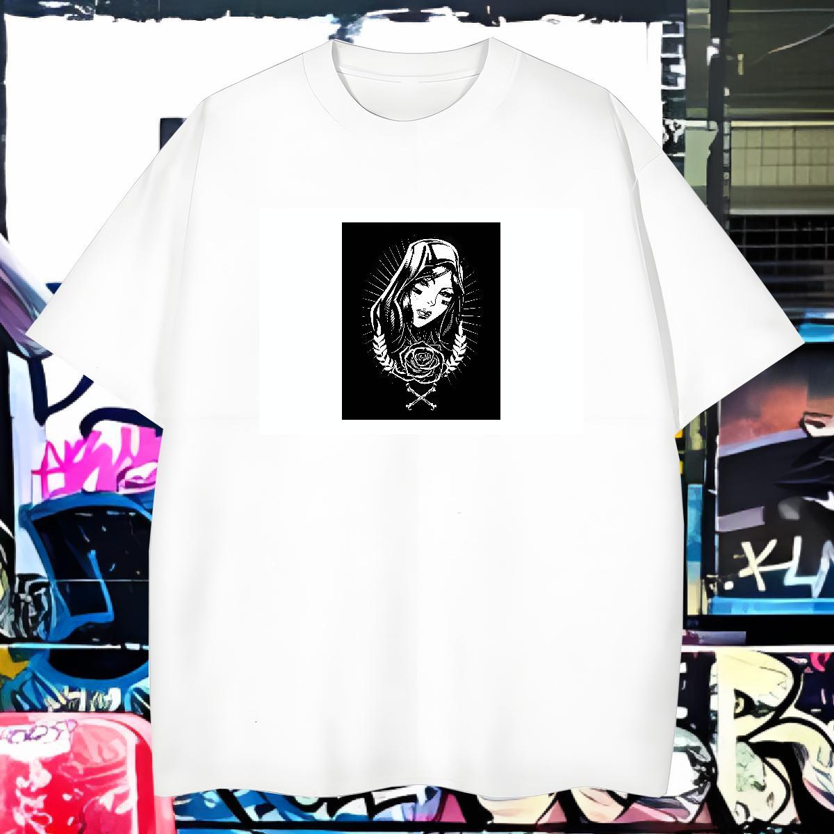 T Shirt For Man 100% Cotton 230g rose Casual Daily Wear Breathable Short Sleeve Custom Big Size Men Tees 2024 Designer High Quality Top Tees