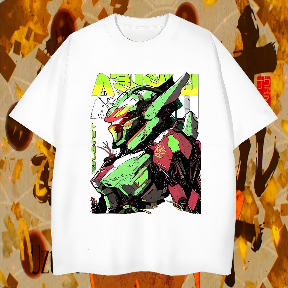 Free Shipping Tshirt for Man Woman 230g 100% Cotton Daily Wear robot Custom Print Plus Size Short Sleeve Soft New Arrival T Shirts Men Clothes