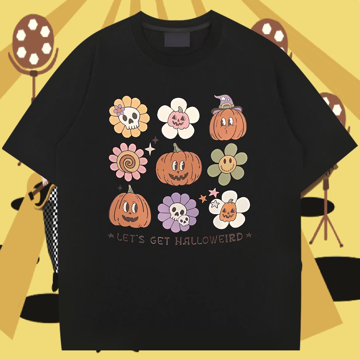 Fashion Designer Man T Shirts 230g Cotton pumpkin Home Outdoor Clothes Breathable Short Sleeve TOP Quality Men Tshirts Custom Print Oversized