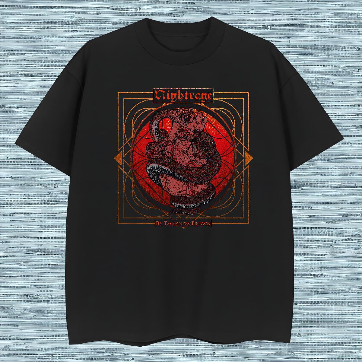 T Shirt For Man 230g Cotton snake Beach Round Neck Short Sleeve Skull Men Tees Fashion Casual Soft Tops Tees