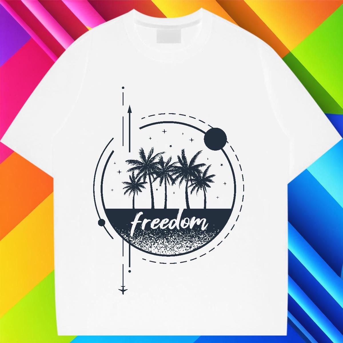 Lady Womens T Shirts O Neck Short Sleeves Unisex Tshirts Custom Print Plus Size tree Hip Hop 230g Cotton Factory Direct Tops Tees