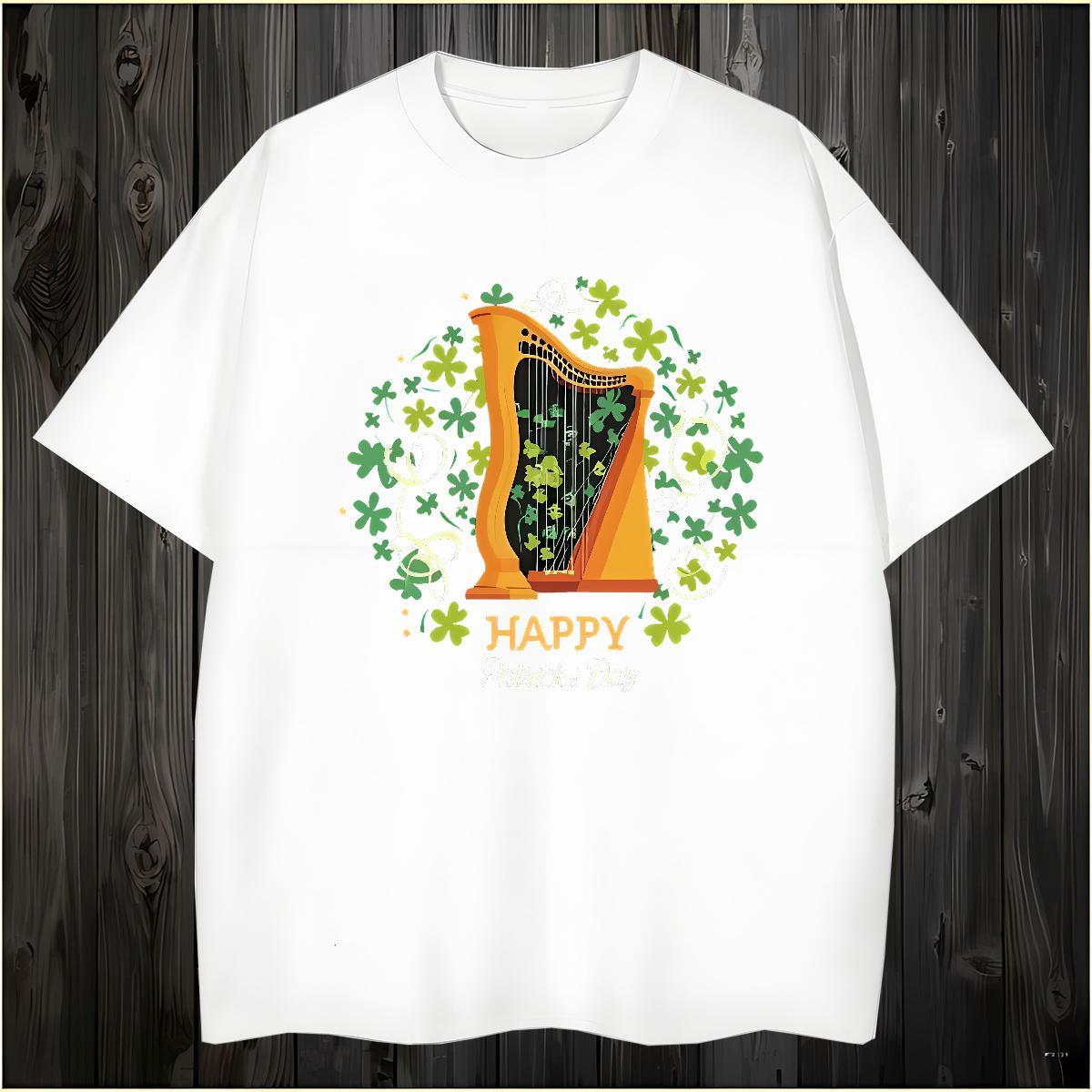 T Shirt For Man 230g Pure Cotton music High Street Hip Hop Breathable Short Sleeve Custom Anime Men Tshirts Classic Loose Tee Shirt