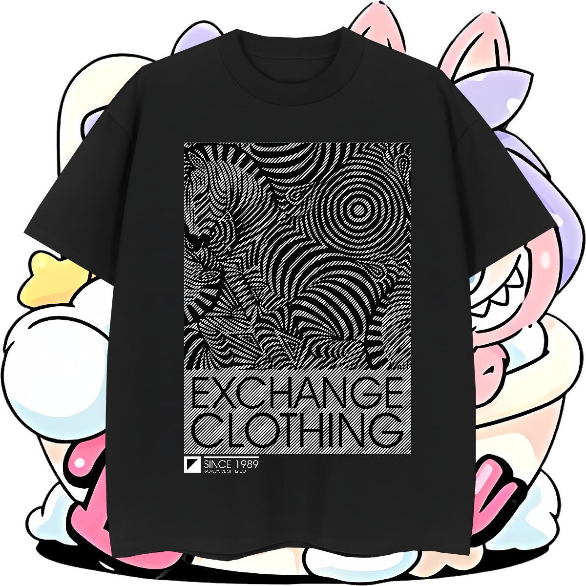 Cool Design Couples T Shirts 100% Cotton 230g Street zebra Skull Short Sleeve O-Neck 2024 Summer Men T Shirts Tops Shirt