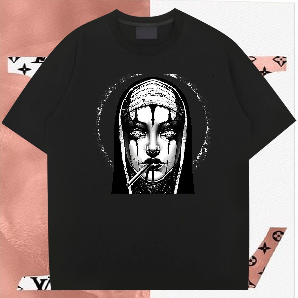 T Shirt For Man 230g 100% Cotton nun Street Casual Short Sleeve Soft Oversized 3XL 4XL Couples T Shirts 2024 Designer Wholesale Top Tees