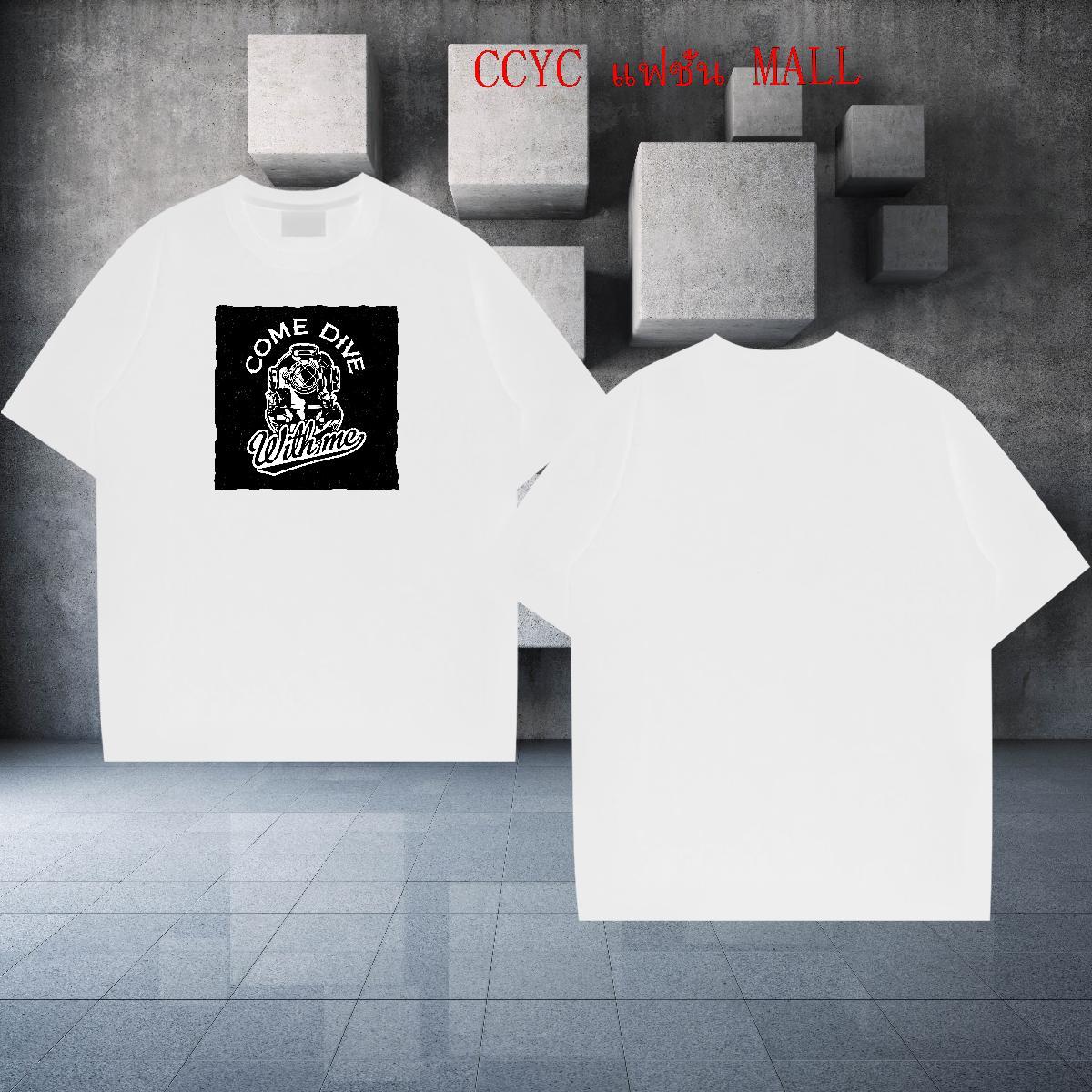 Unisex Men Clothes T-Shirt 230g Pure Cotton Street Wear camera DIY Printed Crew Neck Wholesale T-Shirts Tops