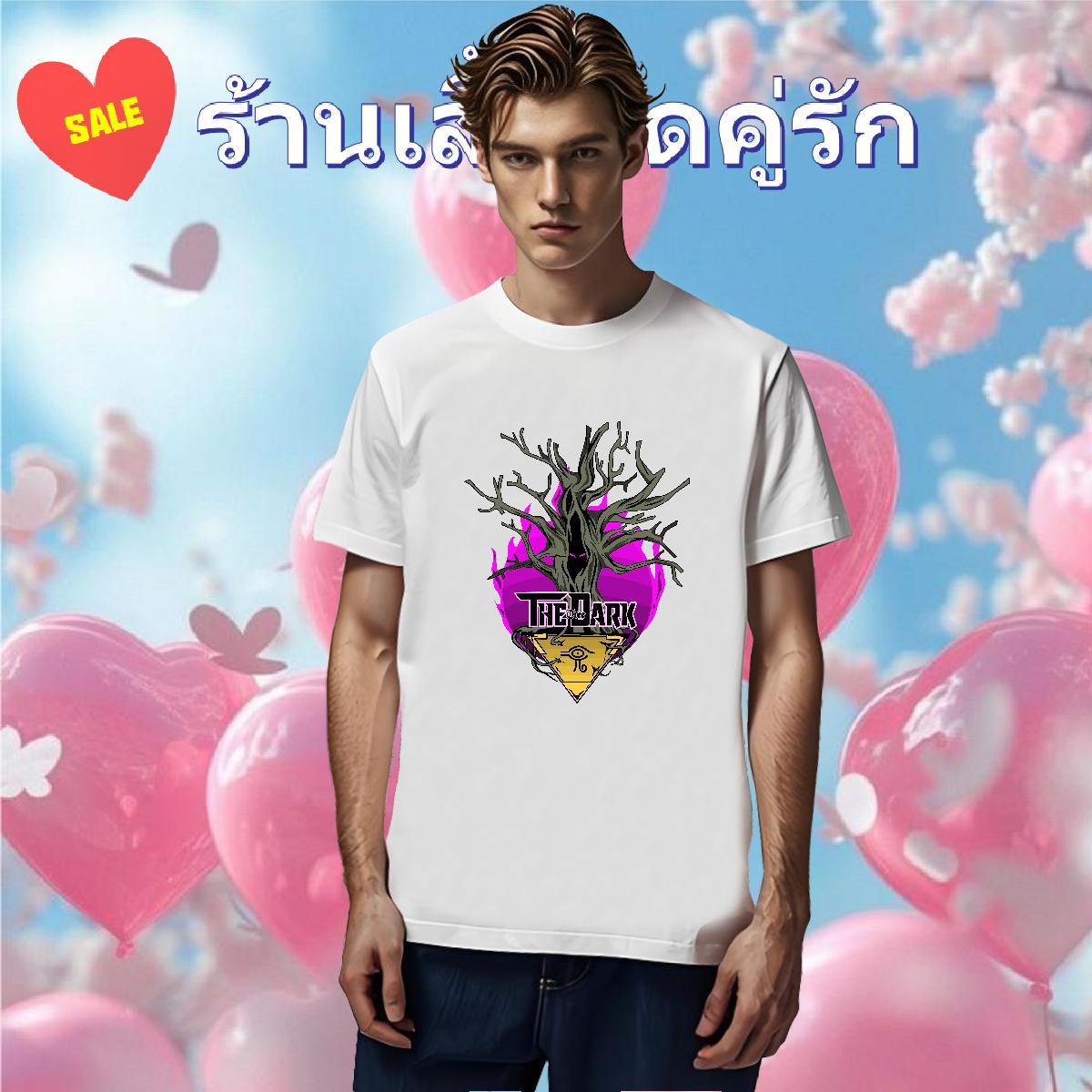 DIY T-Shirts for Men 100% Cotton 230g tree Daily Outfit Tops Tees Crew Neck Breathable Loose Men Tshirts Custom Print Oversized