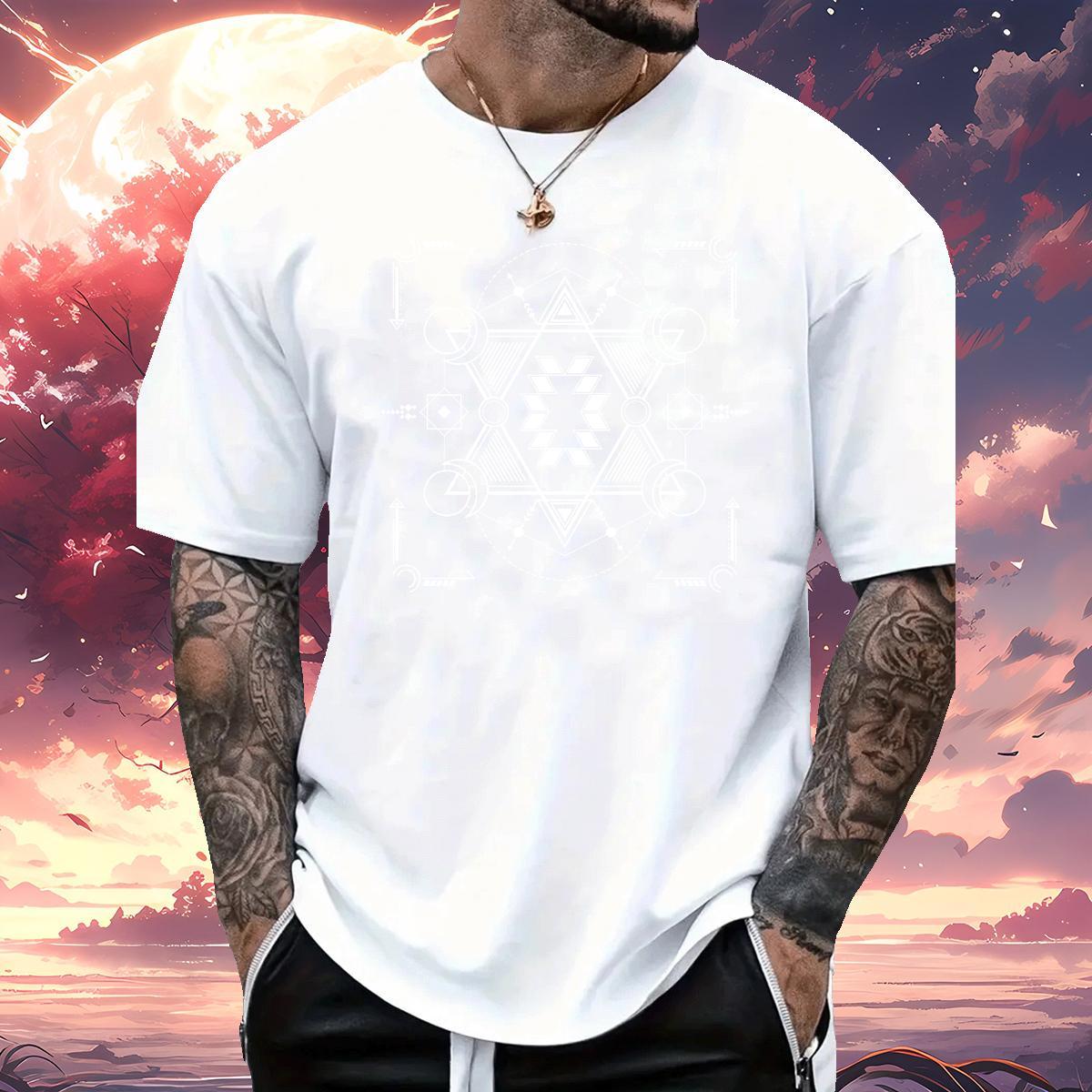 T shirt 100% Cotton 230g handpainted Anime Printing Street Crew Neck Breathable Black White Tshirt for Man Woman Fashion Casual High Quality Top Tees