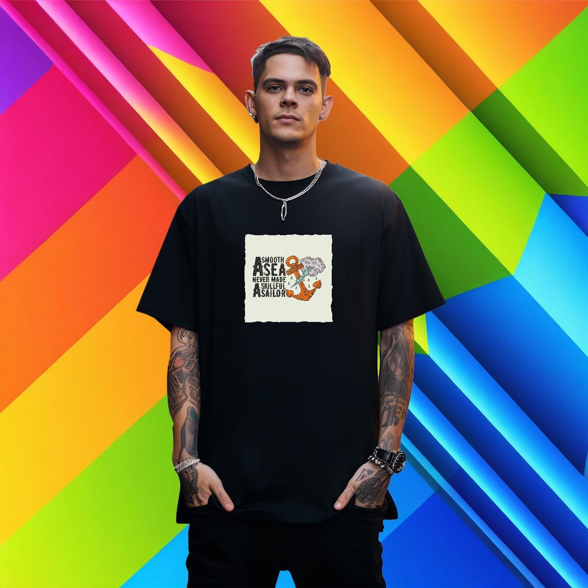 Designer Men Tees 230g 100% Cotton Street letter Floral Print Breathable Crew Neck Classic T Shirts Men Wear