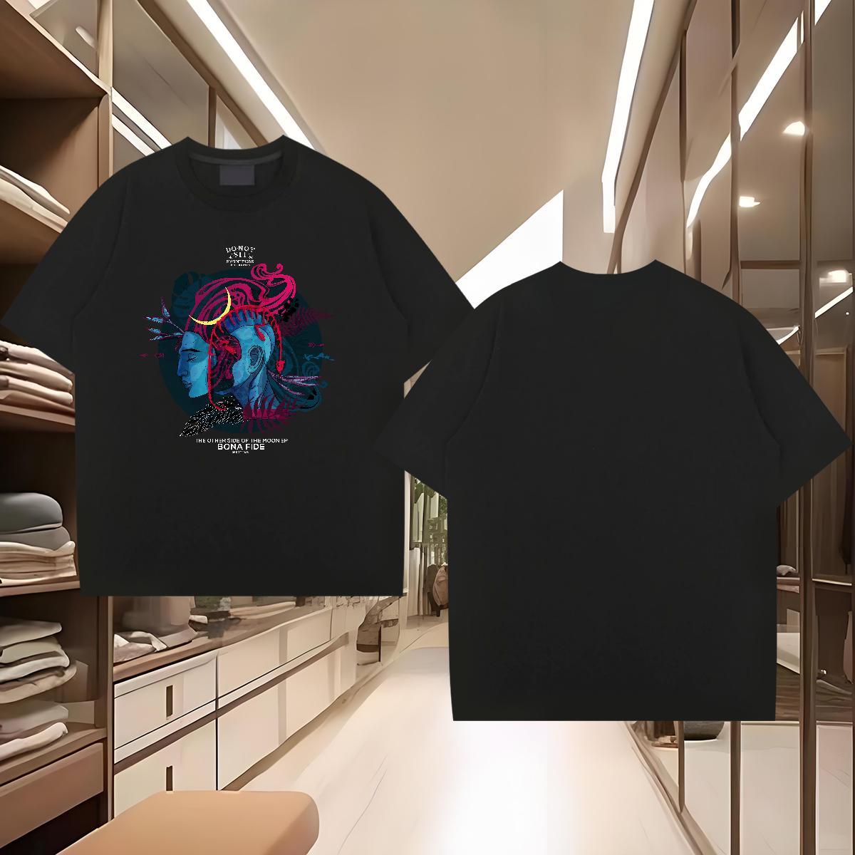 Fashion Designer Mens T Shirts 100% Cotton 230g terror Sports Casual Tee Shirt Short Sleeve O-Neck Unisex Mens Tshirts Floral Print