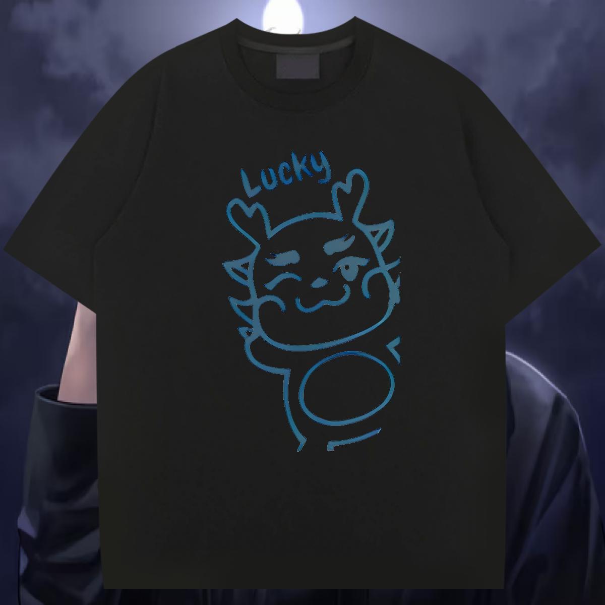 New T shirt 230g 100% Cotton High Street Hip Hop Tees Breathable Short Sleeve Popular Tshirt for Man Woman Plus Size Cartoon
