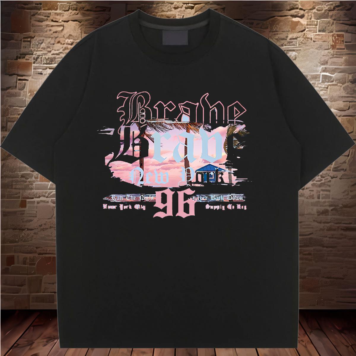 Designer Nice Woman T Shirts Breathable Soft Women Tshirts White Plus Size tree Beach 100% Cotton 230g Casual New Clothes