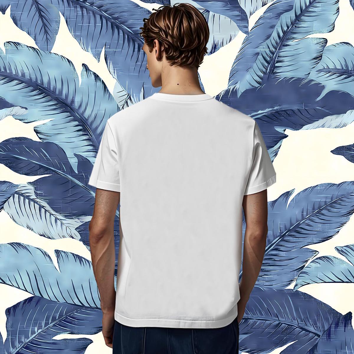 Classic Man T Shirts horseback riding Breathable Short Sleeve Beach Customized 230g 100% Cotton Men Clothes T-Shirt DIY Tops Shirt