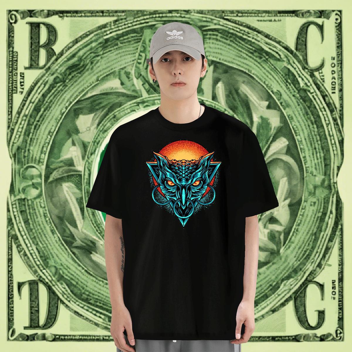 Loose Fit Men Tees 230g Pure Cotton Hip Hop Street Oversized 3XL 4XL Breathable Soft Brand T-Shirts for Men Polos