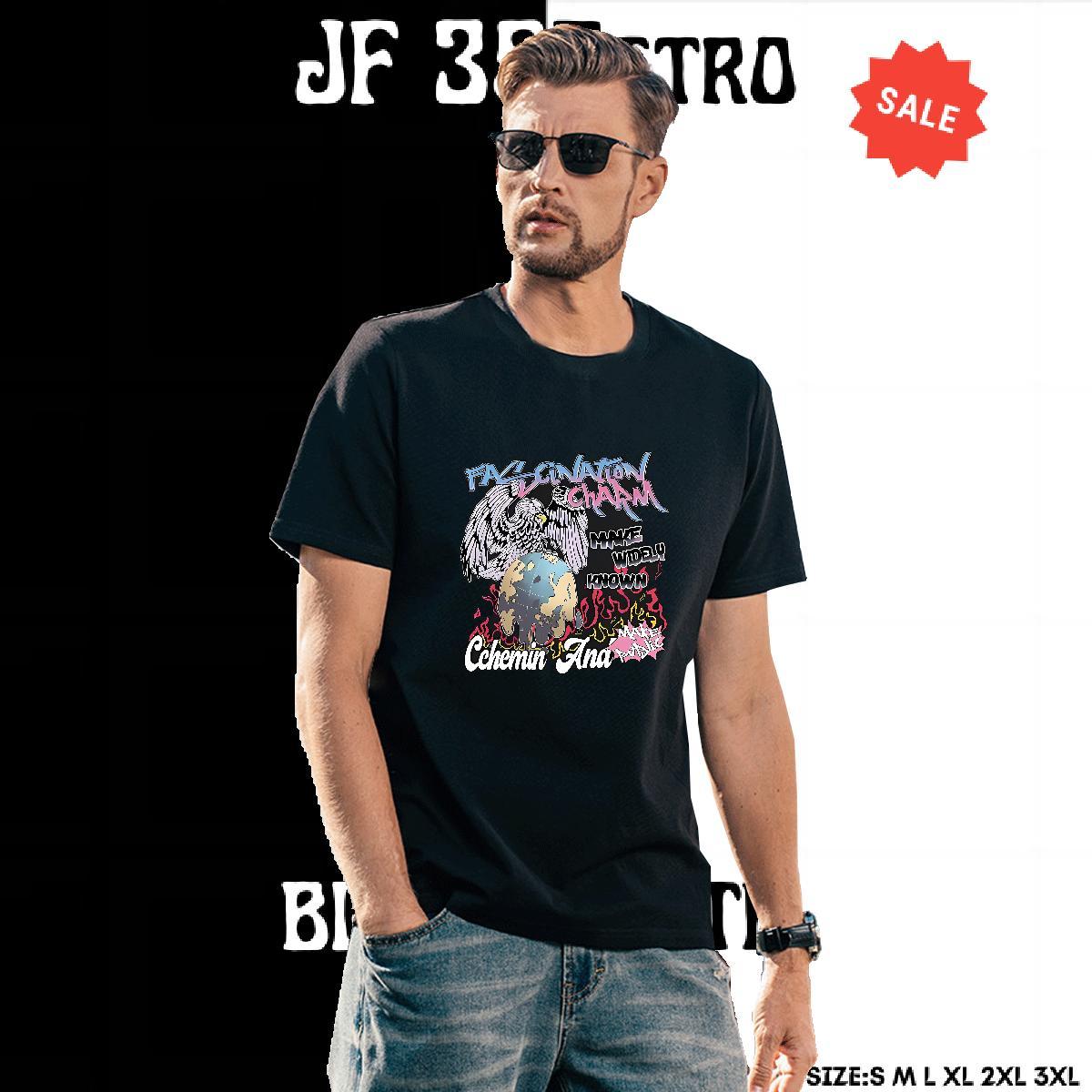 Free Shipping Couples T Shirts 230g Pure Cotton eagle Man T Shirts Street Casual Short Sleeve O-Neck Oversized 4XL Stylist Tops