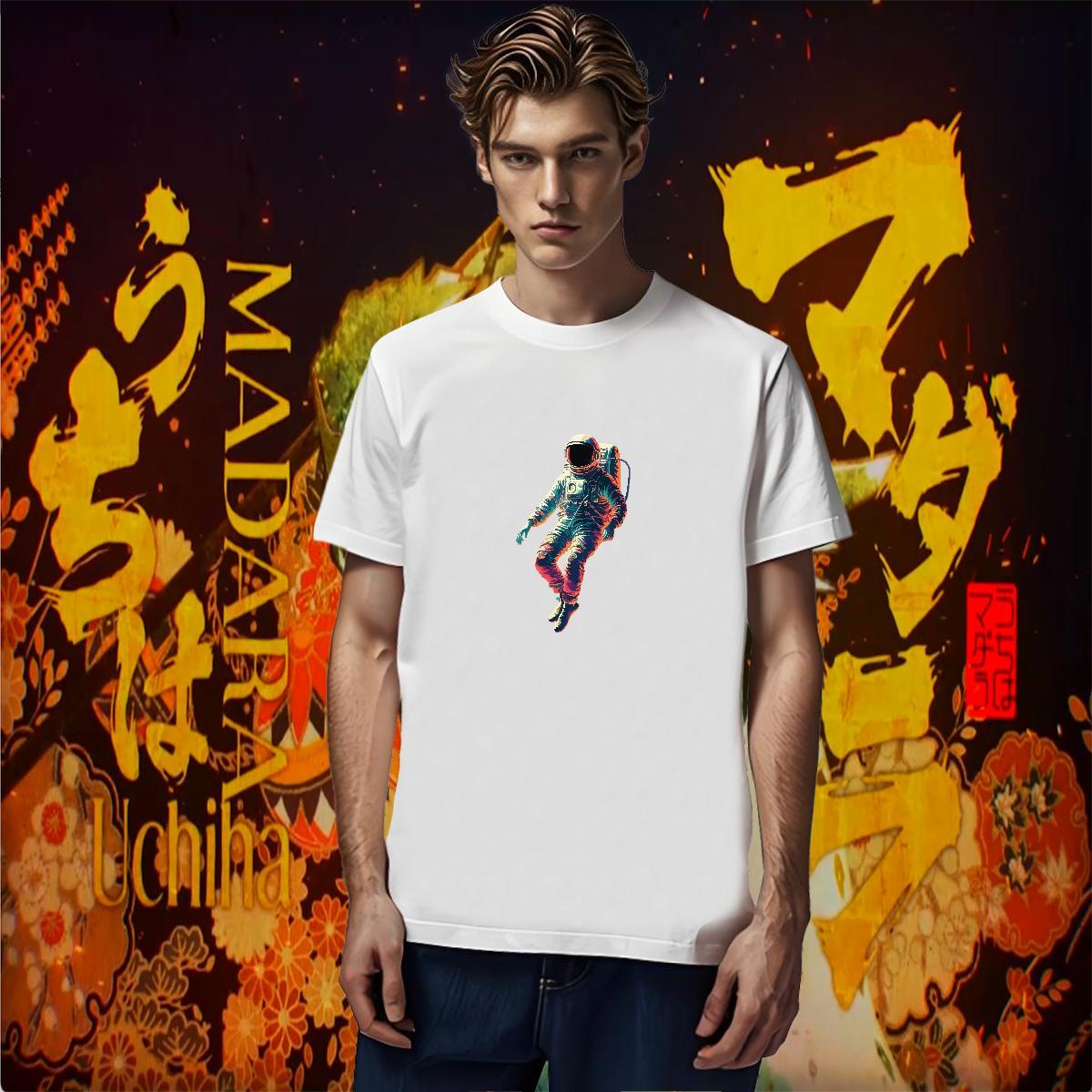 T Shirt For Man 230g Pure Cotton universe Sports Casual Breathable Crew Neck Customized Couples T Shirts Designer Popular Tops Shirt