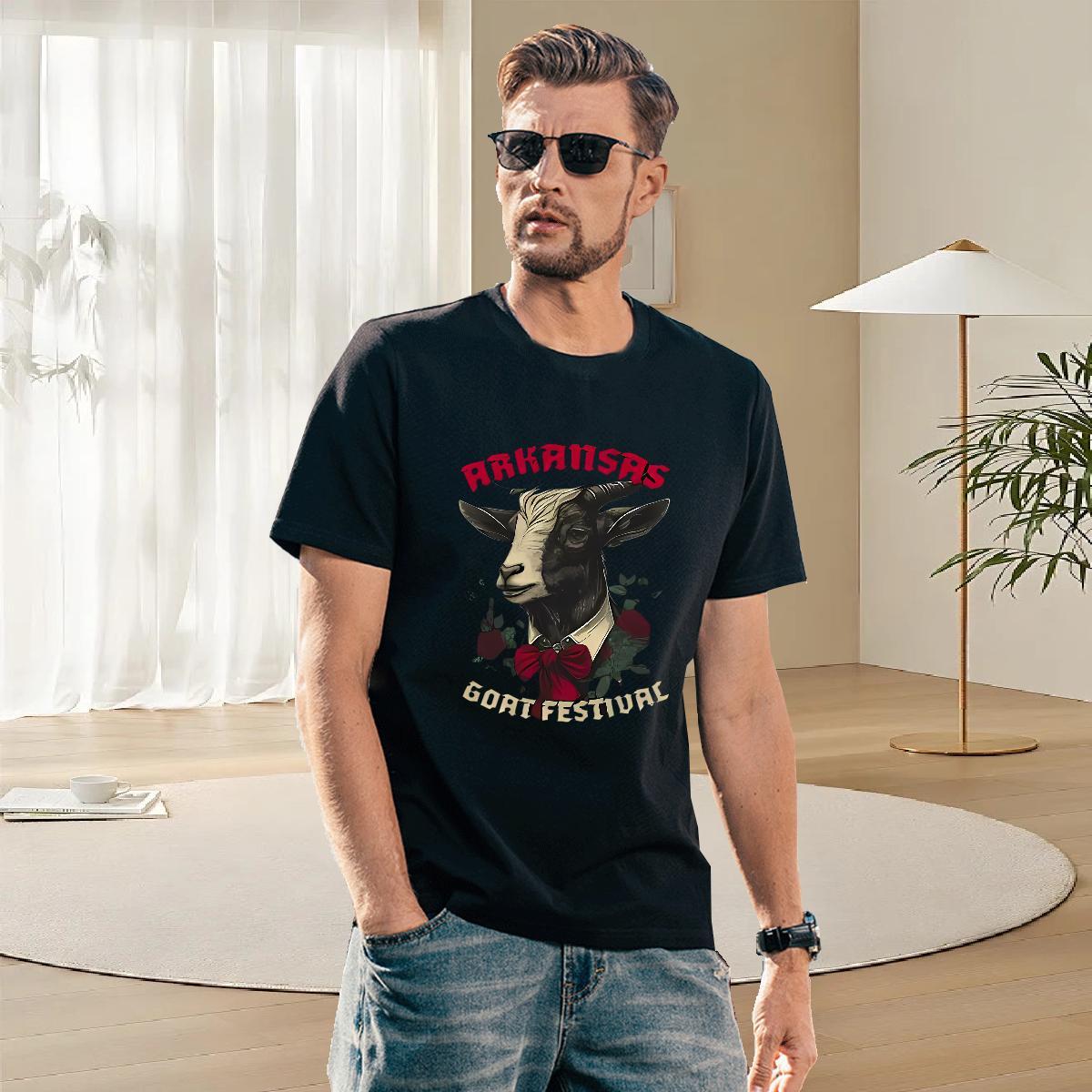 Comfortable Tshirts 100% Cotton 230g Hip Hop Street sheep Custom Printing Breathable 2024 Summer T Shirts Men Polos