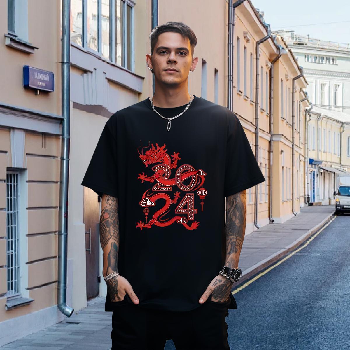 Men T Shirts 230g Cotton Casual Pure Cotton White Plus Size Men Tshirts Free Shipping Loose Tee Shirt