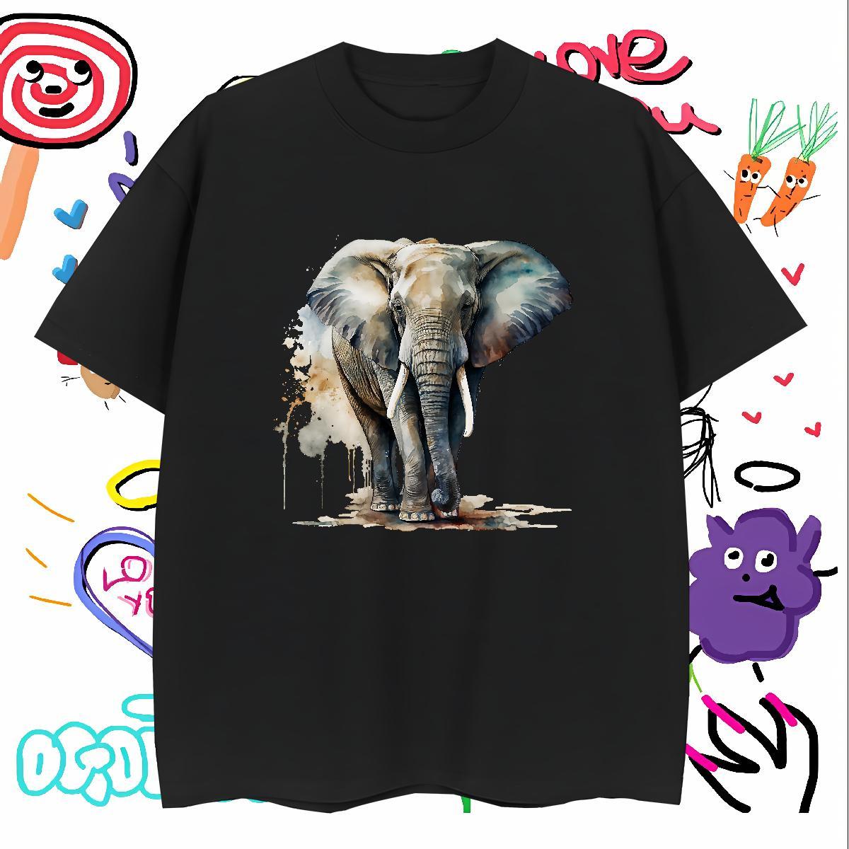 T Shirt For Man 230g 100% Cotton Spring Summer Breathable Short Sleeve Oversized Tshirts Fashion Designer Cool Tops