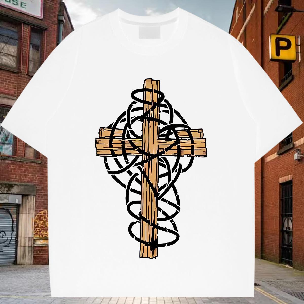 Man T Shirts 230g 100% Cotton icon Beach Short Sleeve Soft Cartoon Print Men Tees Stylist Designer Tshirts