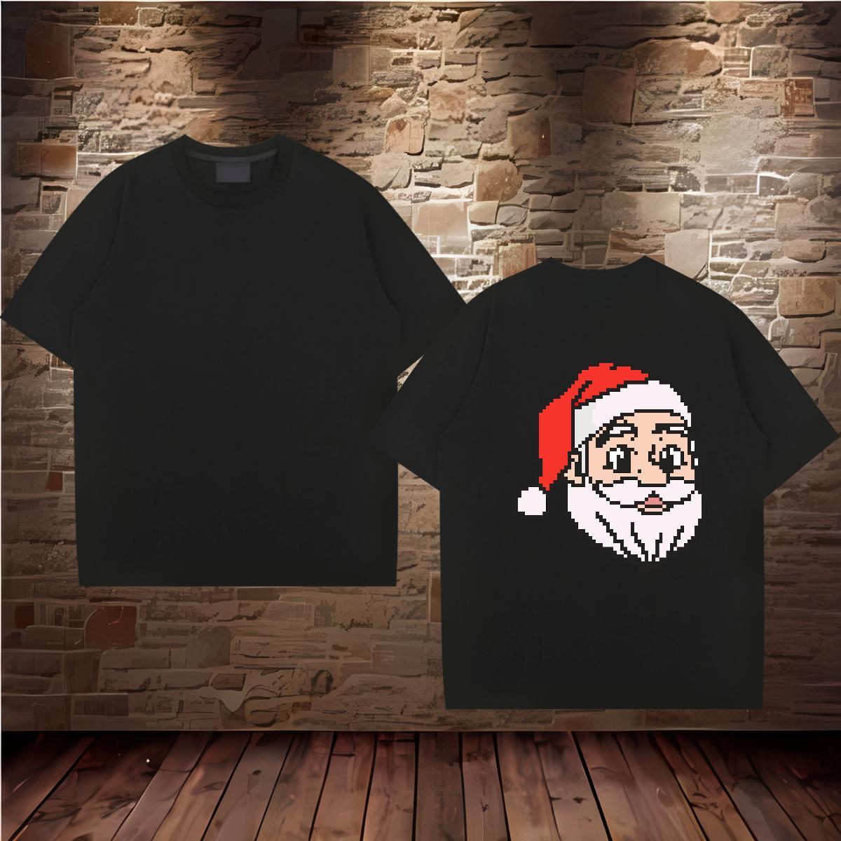 DIY Customized Men T Shirts 230g 100% Cotton painting Hip Hop Tees Breathable Crew Neck Soft Men Tops Tees Custom Print Plus Size