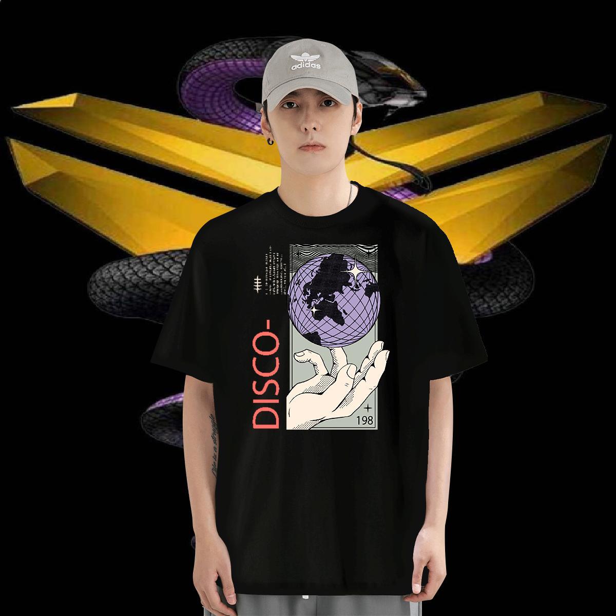 T shirt 230g Pure Cotton hands Daily Wear Crew Neck Custom Print Plus Size Tshirt for Man Woman Classic Casual Comfortable Tops