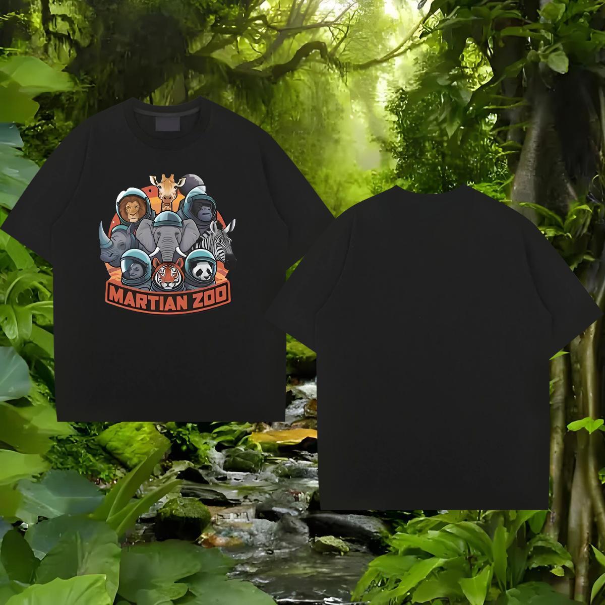 New Designer T Shirt For Man 230g Pure Cotton Home Outdoor Tops Tees Breathable Short Sleeve Soft Men Tops Tees Plus Size Custom