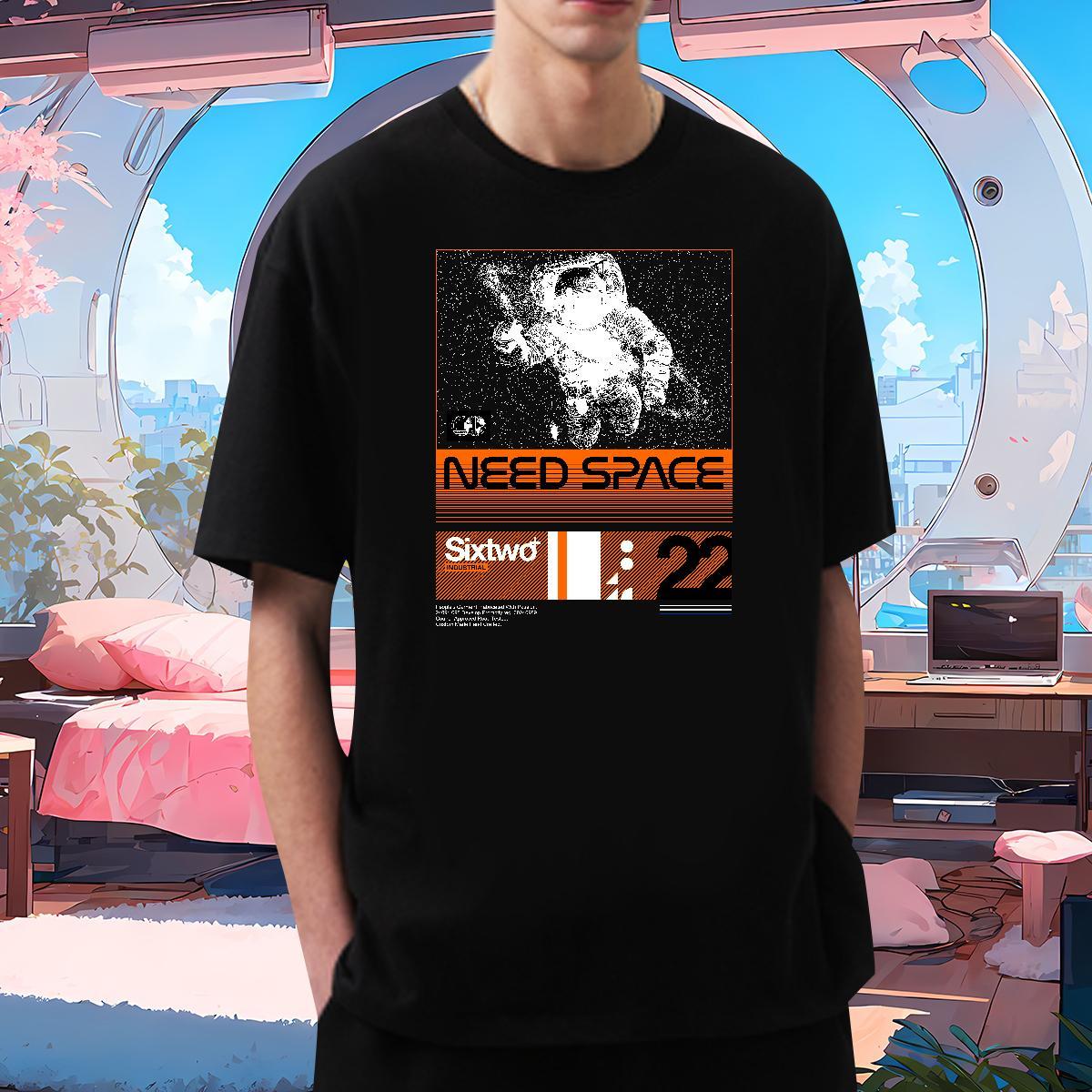 T Shirt For Man 230g 100% Cotton universe Spring Summer O-Neck Short Sleeve Customized Print Men Clothes T-Shirt New Arrival Soft Top Tees