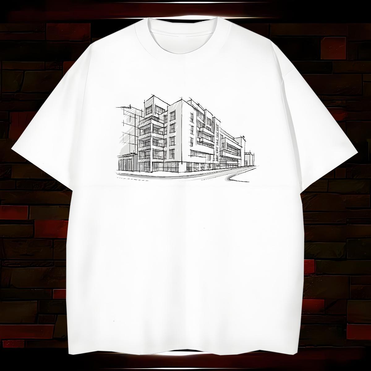 New Designer T-Shirts for Men 100% Cotton 230g House Casual Polos O-Neck Short Sleeve Soft Tshirt for Man Woman DIY Printed
