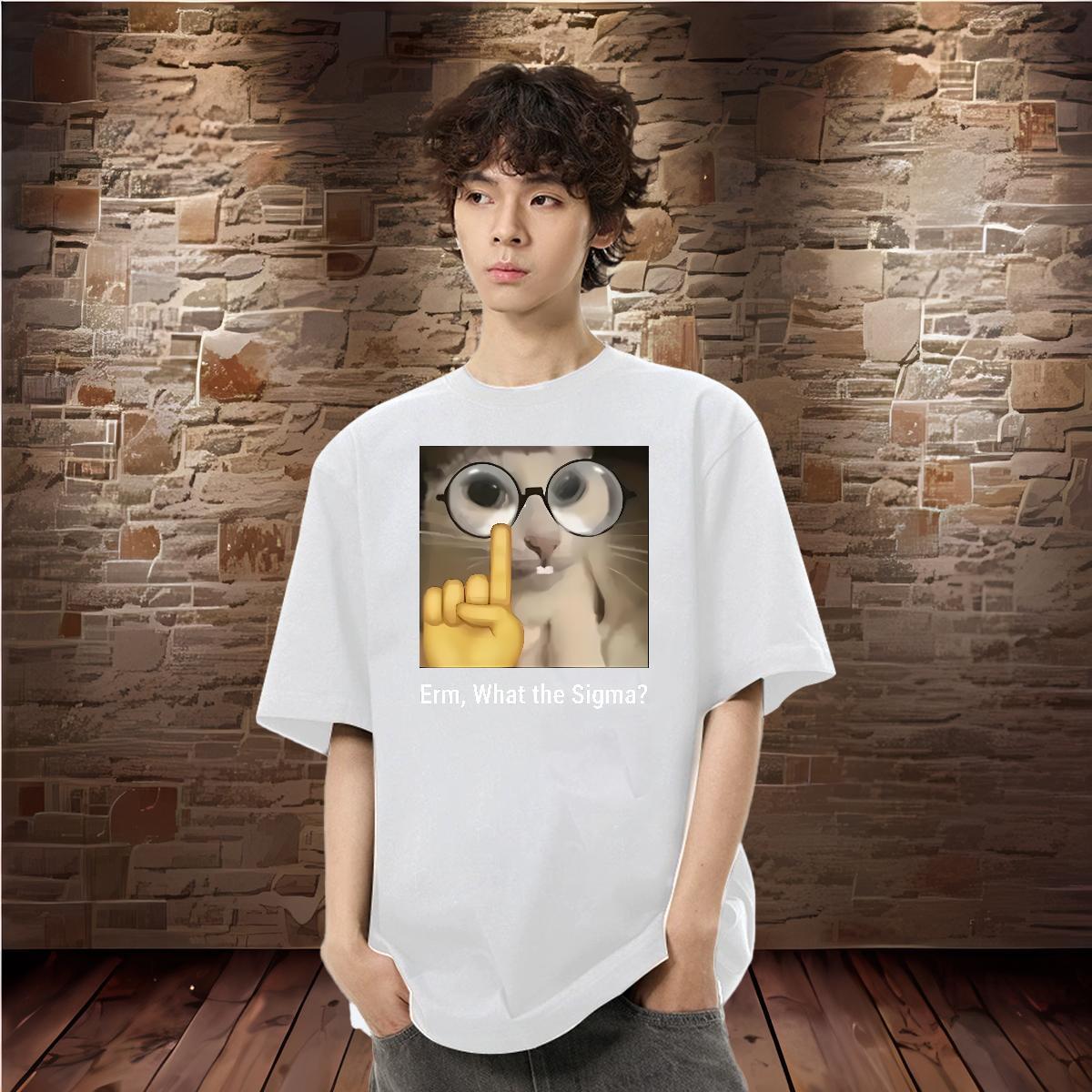 Free Shipping T Shirts Men 100% Cotton 230g cat Summer Casual Tops Tees Round Neck Short Sleeve TOP Quality Men Clothes T-Shirt Customized