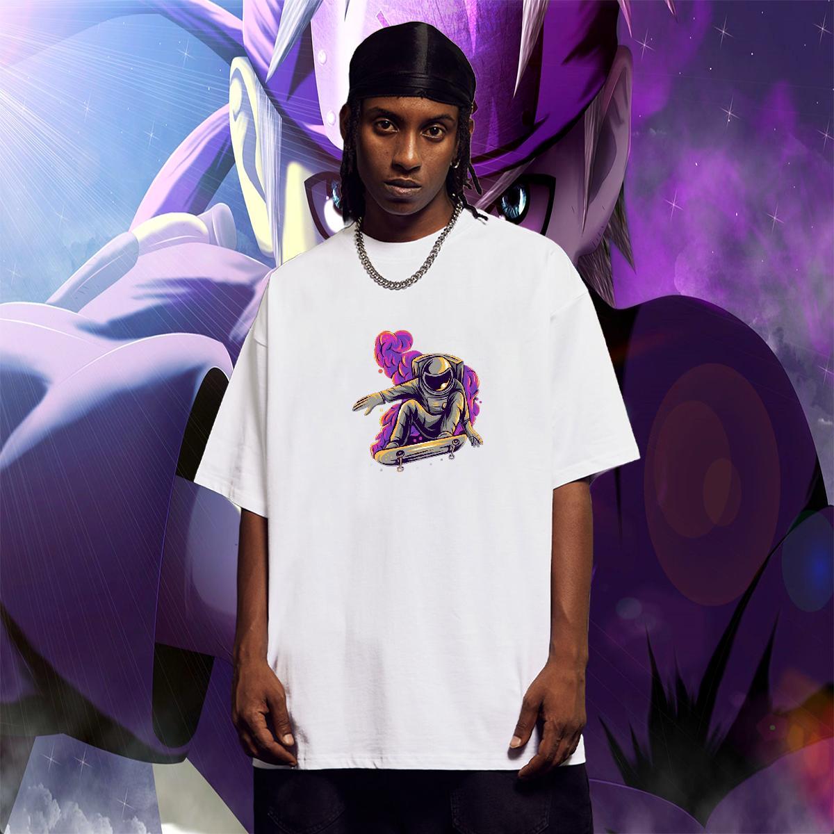 Loose Tshirt for Man Woman 230g Pure Cotton Sport White Plus Size Breathable Short Sleeve 2024 New T Shirt For Man Clothes