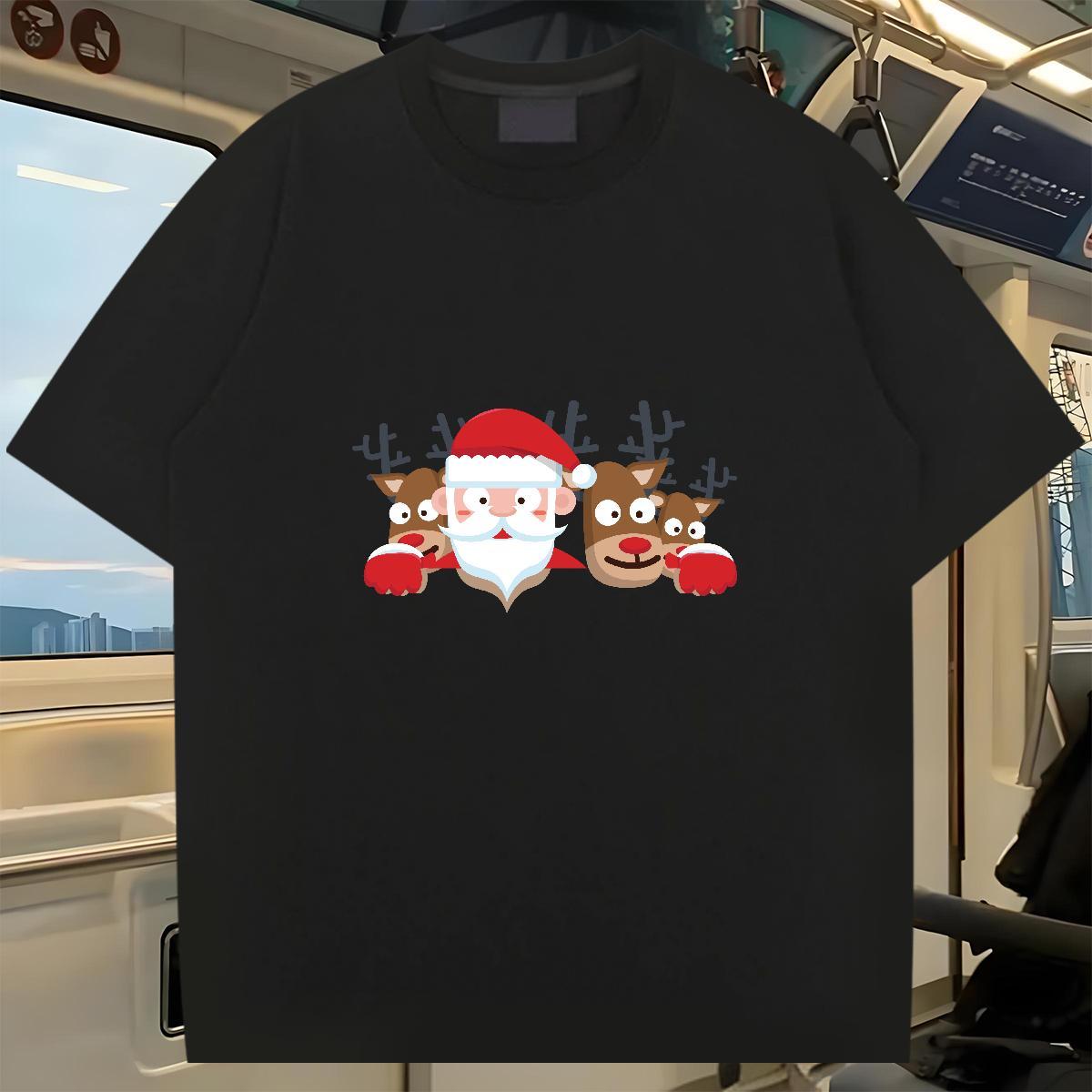 Classic Casual T-Shirts for Men 230g Cotton Street wear Hip Hop Top Tees O-Neck Short Sleeve Brand Men Tees Custom Print Oversized