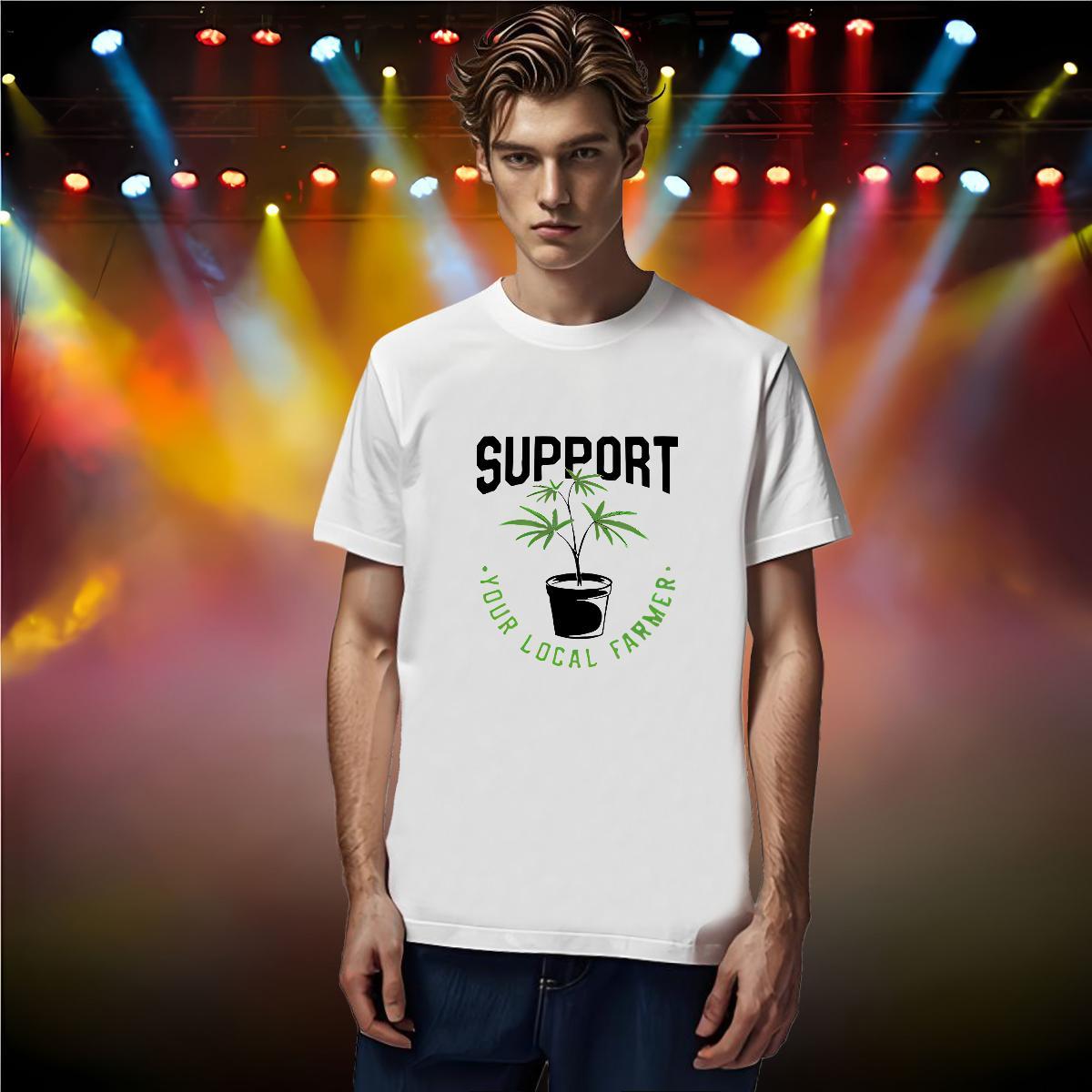 Customized T Shirt For Man 230g Cotton tree Beach Tshirts Breathable Short Sleeve Free Shipping Mens Tshirts DIY Anime