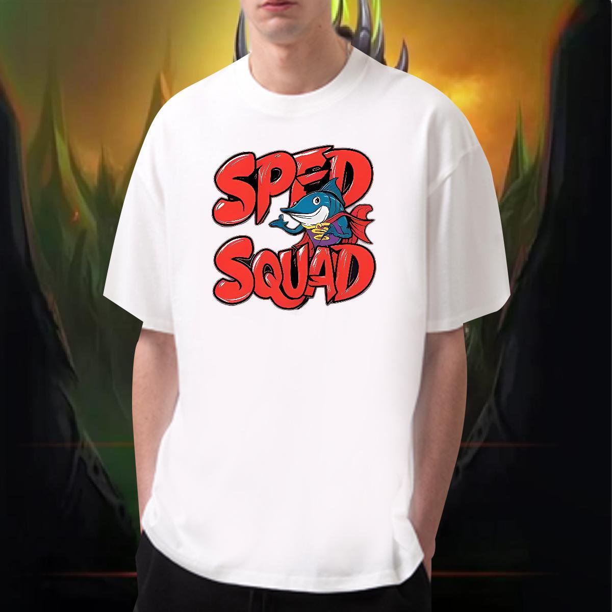 2024 Summer T Shirt For Man 230g 100% Cotton shark Street Wear Tops Breathable High Quality Couples T Shirts Custom Big Size