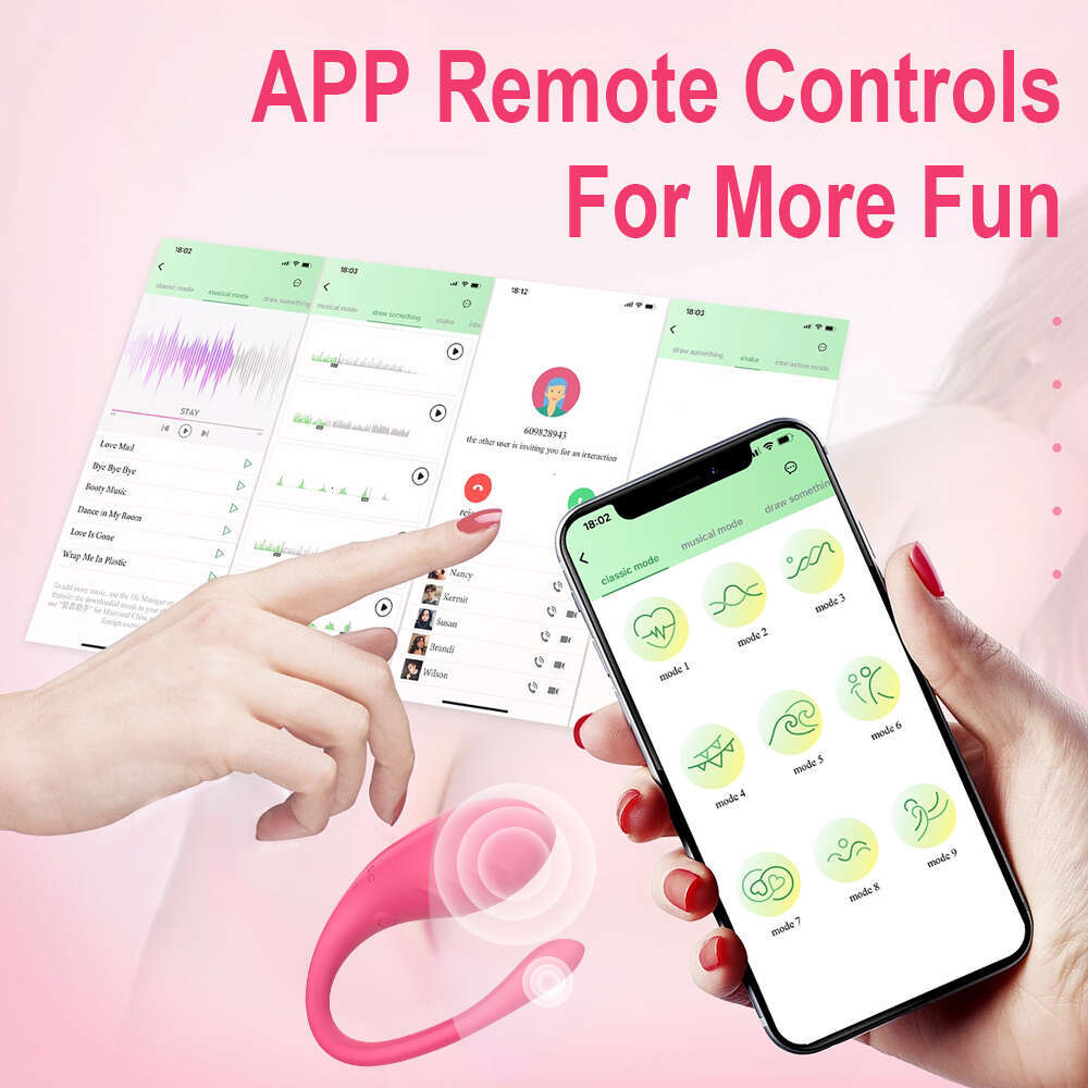 New Design Smart App Controller Mini Love Vibrating Egg Wireless Remote Control Jump Egg Vibrator For Woman Masturbate Vibrator