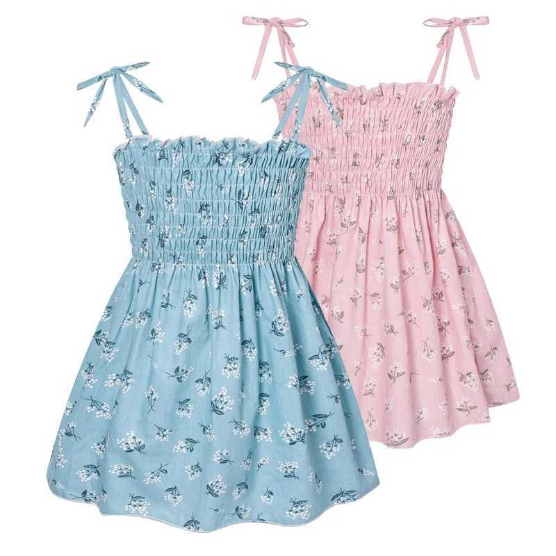 Summer Korean style baby cotton dress childrens fashion dress thin childrens dress girl style pendant dressW240720